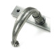 Pewter Cottage Slimline Lever Espag. Latch Set