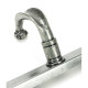 Pewter Cottage Slimline Lever Espag. Latch Set