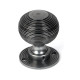Blacksmith Pewter Patina Heavy Beehive Mortice/Rim Knob Set