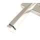 Polished Marine SS (316) Avon Slimline Lever Espag. Latch Set