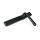 Matt Black Newbury Slimline Door Lever Handle