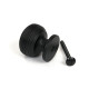 Matt Black Beehive Cabinet Knob