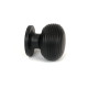 Matt Black Beehive Cabinet Knob