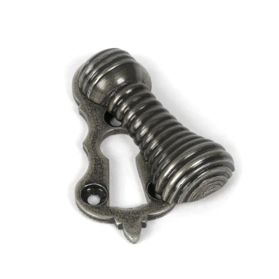 Blacksmith Pewter Patina Beehive Escutcheon