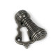 Blacksmith Pewter Patina Beehive Escutcheon