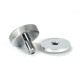Polished Chrome Brompton Centre Door Knob (Plain)