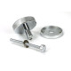 Polished Chrome Brompton Centre Door Knob (Art Deco)