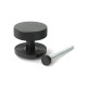 Aged Bronze Brompton Centre Door Knob (Beehive)