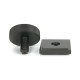 Aged Bronze Brompton Centre Door Knob (Square)