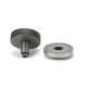 Pewter Brompton Centre Door Knob (Plain)