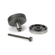 Blacksmith Pewter Patina Brompton Centre Door Knob (Beehive)