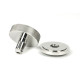 Polished Marine SS (316) Brompton Centre Door Knob (Art Deco)