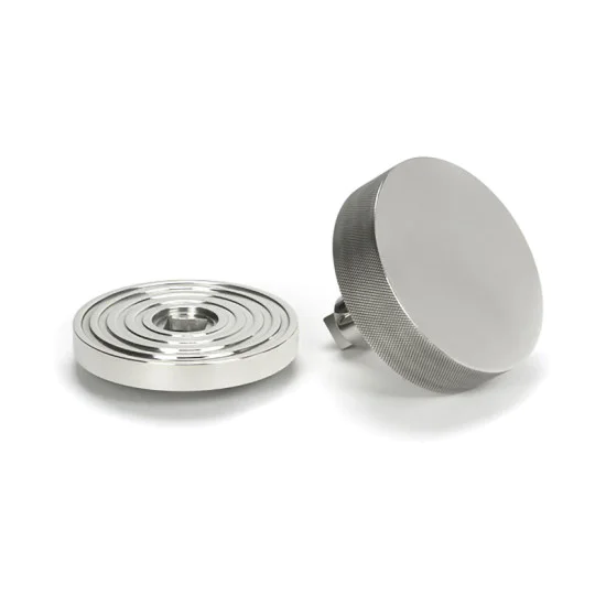 Polished Marine SS (316) Brompton Centre Door Knob (Beehive)