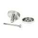 Polished Marine SS (316) Brompton Centre Door Knob (Beehive)