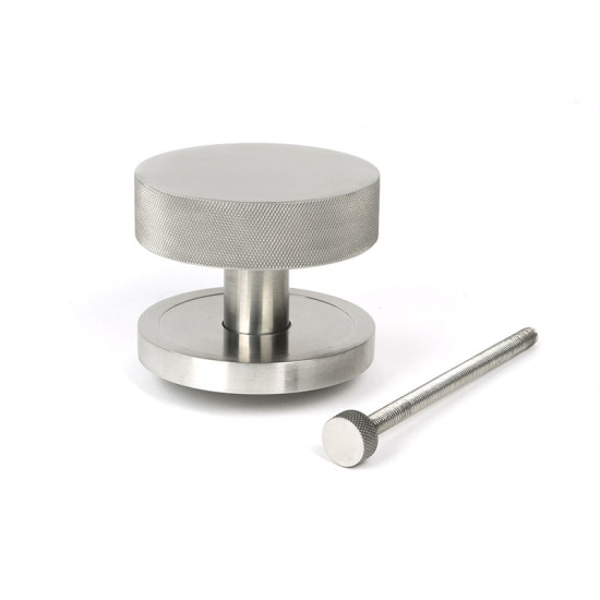 Satin Marine SS (316) Brompton Centre Door Knob (Plain)
