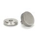 Satin Marine SS (316) Brompton Centre Door Knob (Art Deco)