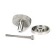 Satin Marine SS (316) Brompton Centre Door Knob (Art Deco)