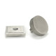 Satin Marine SS (316) Brompton Centre Door Knob (Beehive)