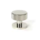 Polished Nickel Brompton Mortice/Rim Knob Set (Plain)
