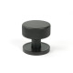 Aged Bronze Brompton Mortice/Rim Knob Set (Plain)