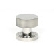 Polished Marine SS (316) Brompton Mortice/Rim Knob Set (Beehive)
