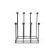 Matt Black Four Pair Boot Rack