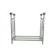 Pewter Rectangular Log Holder