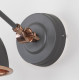 Smooth Copper Brindley Wall Light in Bluff