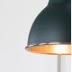 Smooth Copper Brindley Wall Light in Dingle