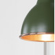 Smooth Copper Brindley Wall Light in Heath