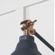 Smooth Copper Brindley Wall Light in Slate