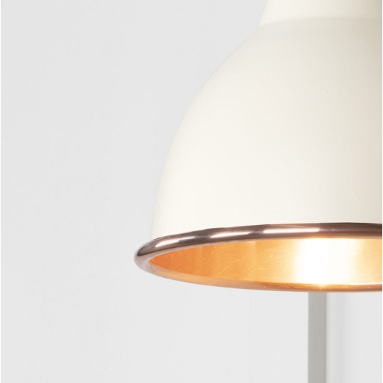 Smooth Copper Brindley Wall Light in Teasel