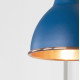 Smooth Copper Brindley Wall Light in Upstream