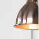 Smooth Copper Brindley Wall Light