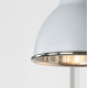 Smooth Nickel Brindley Wall Light in Birch