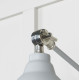 Smooth Nickel Brindley Wall Light in Birch
