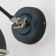 Smooth Nickel Brindley Wall Light in Dingle