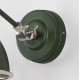 Smooth Nickel Brindley Wall Light in Heath