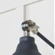 Smooth Nickel Brindley Wall Light in Slate