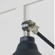 Smooth Nickel Brindley Wall Light in Soot