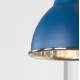 Smooth Nickel Brindley Wall Light in Upstream