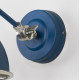 Smooth Nickel Brindley Wall Light in Upstream