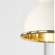 Smooth Brass Brindley Wall Light in Teasel