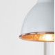 Hammered Copper Brindley Wall Light in Birch