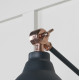 Hammered Copper Brindley Wall Light in Soot