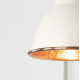 Hammered Copper Brindley Wall Light in Teasel