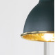 Hammered Brass Brindley Wall Light in Dingle