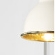 Hammered Brass Brindley Wall Light in Teasel