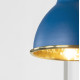 Hammered Brass Brindley Wall Light in Upstream