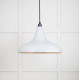 Smooth Copper Frankley Pendant Light  in Birch